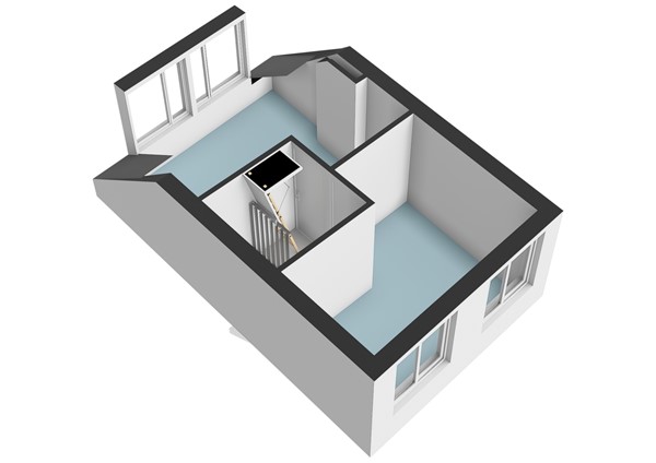 Floorplan - Pioenstraat 18, 2313 BM Leiden